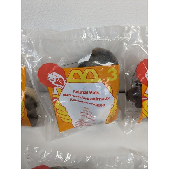 McDonald's Animal Pals Toys From 1997 Sealed Bag Set of 8 - Picture 4 of 10